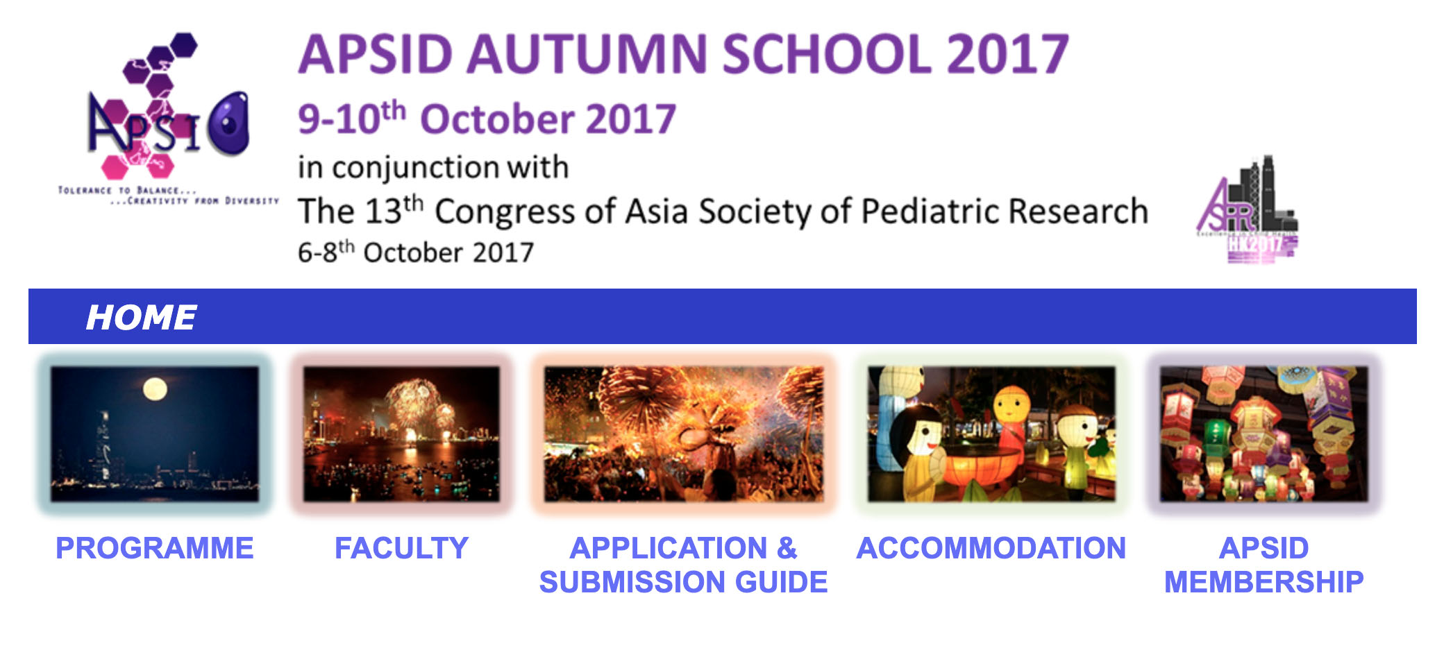 APSID Autumn School 2017